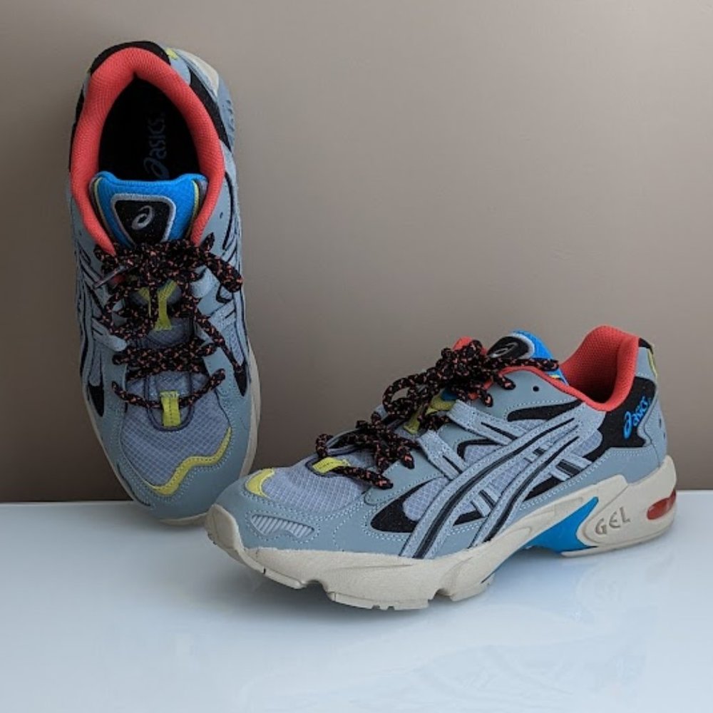 Men’s ASICS GEL-KAYANO 5 OG 1191A148 9.5 Grey Multi Color